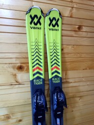 LYŽE VOLKL RACETIGER JR YELLOW 110CM